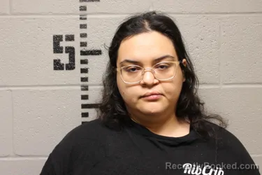 Mugshot of ROSAIRO LIZBETH VAZQUEZ DE LA CRUZ booked in Logan County, Oklahoma on May 12, 2026