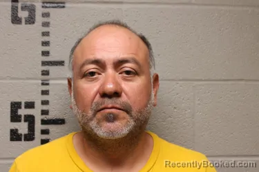 Mugshot of FERNANDO JAVIER SAUCILLO booked in Logan County, Oklahoma on May 14, 2026