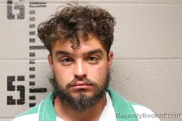 Mugshot of NATHANIEL MIGUEL BRUXVOORT booked in Logan County, Oklahoma on June 1, 2026