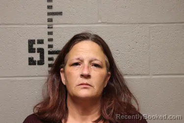 Mugshot of APRIL DAWN SLOAN booked in Logan County, Oklahoma on June 24, 2026
