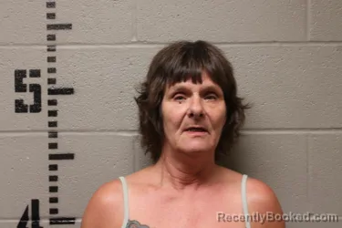 Mugshot of KELLY LYN KAISER booked in Logan County, Oklahoma on July 2, 2026