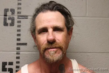 Mugshot of DAVID LYNN FREE booked in Logan County, Oklahoma on July 26, 2026