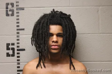 Mugshot of SYNCERE JEROME DUMAS booked in Logan County, Oklahoma on July 28, 2026