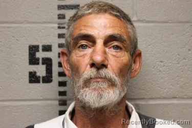 Mugshot of Leslie Paul Luttrall booked in Logan County, Oklahoma on August 15, 2026