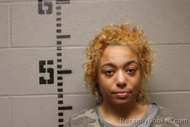 Mugshot of Latoya Nicole Baxter booked in Logan County, Oklahoma on August 23, 2026