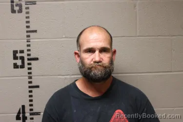 Mugshot of David Charles Crouch booked in Logan County, Oklahoma on August 25, 2026