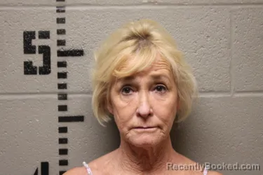 Mugshot of Pamela Elaine Johnson booked in Logan County, Oklahoma on August 26, 2026
