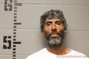 Mugshot of Manuel Juan Caldera booked in Logan County, Oklahoma on September 6, 2026