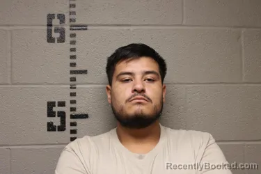 Mugshot of Carlos Garcia-Villegas booked in Logan County, Oklahoma on September 11, 2026