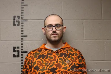 Mugshot of Austin Shuford booked in Logan County, Oklahoma on September 28, 2026