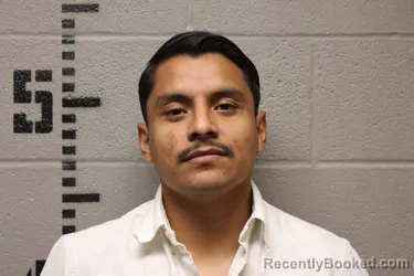 Mugshot of Juan Daniel Cervantes-Ocampo booked in Logan County, Oklahoma on September 30, 2026