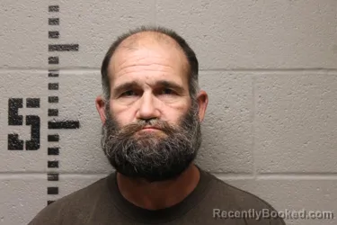 Mugshot of David Charles Crouch booked in Logan County, Oklahoma on October 1, 2026