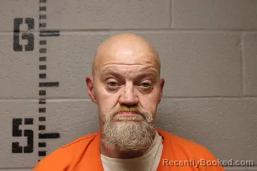 Mugshot of Richard Lynn Newman booked in Logan County, Oklahoma on October 3, 2026