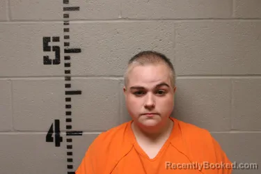 Mugshot of Christan Elizabeth Gates booked in Logan County, Oklahoma on October 13, 2026