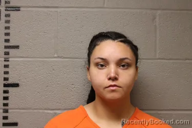 Mugshot of Jade Marie Williams booked in Logan County, Oklahoma on October 14, 2026