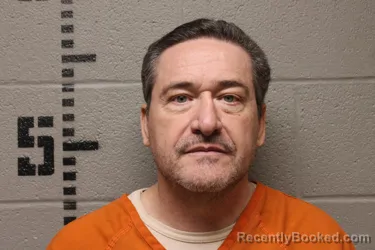 Mugshot of David Owen Bradford booked in Logan County, Oklahoma on October 19, 2026