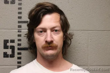 Mugshot of Reed Hoppe booked in Logan County, Oklahoma on October 19, 2026