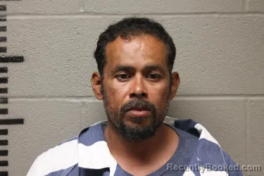 Mugshot of Rigoberto Martinez Zamora booked in Logan County, Oklahoma on October 28, 2026