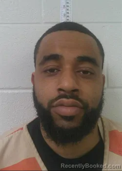 Mugshot of QUONTEZ LAMAR RHODES booked in Love County, Oklahoma on March 24, 2026