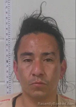 Mugshot of RUDY MARTINEZ booked in Love County, Oklahoma on March 25, 2026