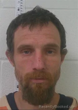 Mugshot of AARON MICHAEL BURTON booked in Love County, Oklahoma on March 28, 2026