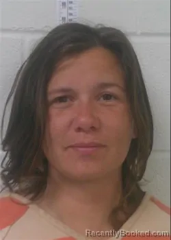 Mugshot of AUNDREA MICHELLE STRAYER booked in Love County, Oklahoma on March 28, 2026