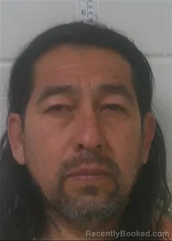 Mugshot of SANTOS GARCIA-SANCHEZ booked in Love County, Oklahoma on March 30, 2026