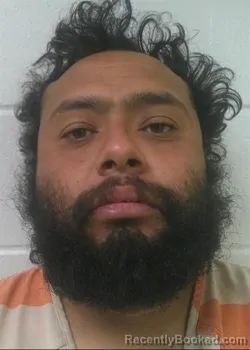 Mugshot of ALONSO GARZA booked in Love County, Oklahoma on April 3, 2026