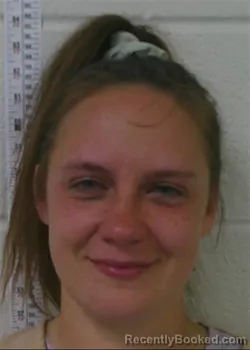 Mugshot of KRISTEN RAYE LYNN SWIGART booked in Love County, Oklahoma on May 10, 2026