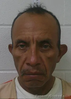 Mugshot of FRANCISCO JAVIER FLORES DIAZ booked in Love County, Oklahoma on July 7, 2026