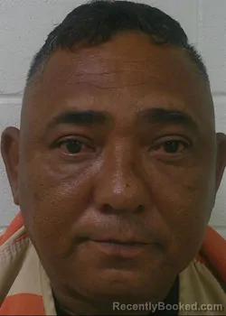 Mugshot of Francisco Antonio Gonzalez Mendez booked in Love County, Oklahoma on August 26, 2026