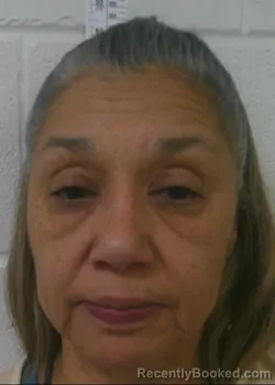 Mugshot of Laura Gilpatrick Garza booked in Love County, Oklahoma on August 30, 2026