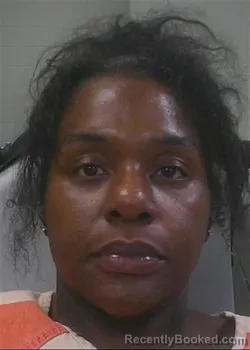 Mugshot of Angel Omeshia Bell booked in Love County, Oklahoma on September 5, 2026