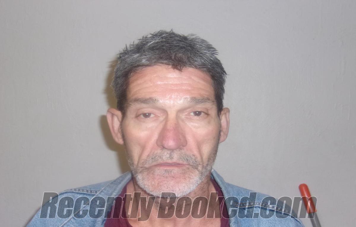 Booking photo from McClain County, Oklahoma