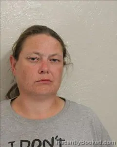 Mugshot of AMANDA REBECCA MCLEISTER booked in McClain County, Oklahoma on March 17, 2026