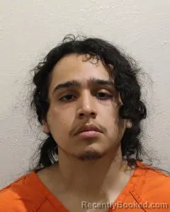 Mugshot of ISAAC JAY GARZA booked in McClain County, Oklahoma on March 19, 2026