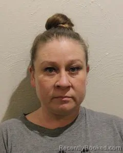 Mugshot of KELLY MICHELLE YEAROUT booked in McClain County, Oklahoma on April 1, 2026