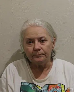 Mugshot of RAMONA ANN THOMAS booked in McClain County, Oklahoma on April 2, 2026