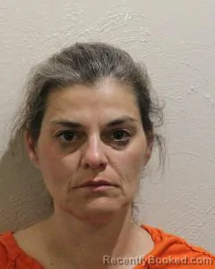 Mugshot of LINDA DENISE MOORE booked in McClain County, Oklahoma on April 22, 2026