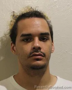 Mugshot of KEANU SHAKUR LEEMISA booked in McClain County, Oklahoma on April 23, 2026