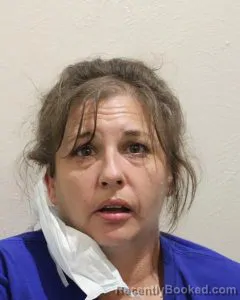 Mugshot of ASHLEY NICOLE LITTLETON booked in McClain County, Oklahoma on April 25, 2026