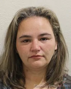 Mugshot of AMANDA ALEENE BATSON booked in McClain County, Oklahoma on April 25, 2026