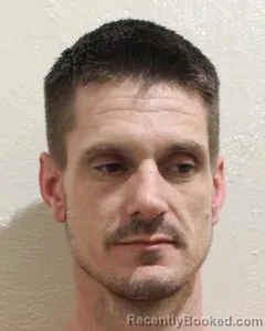 Mugshot of JUSTIN RYAN ALLEN booked in McClain County, Oklahoma on May 1, 2026