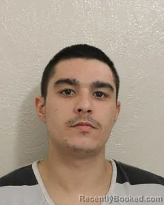 Mugshot of JAYDEN ANTHONY PARAS booked in McClain County, Oklahoma on May 12, 2026