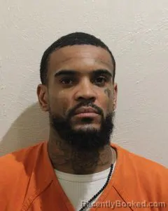 Mugshot of KENTRAIYLE MONTEL ROBINSON booked in McClain County, Oklahoma on May 12, 2026
