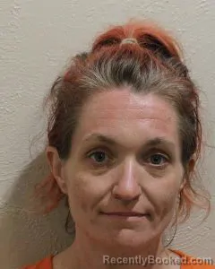 Mugshot of SHAWNDA KAY LATHROP booked in McClain County, Oklahoma on June 12, 2026