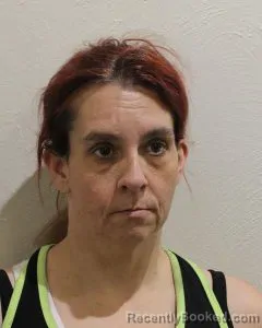 Mugshot of JULIA DAWN FARLEY booked in McClain County, Oklahoma on July 8, 2026