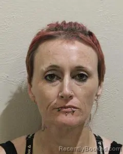 Mugshot of HEATHER RENEE JONES booked in McClain County, Oklahoma on July 10, 2026