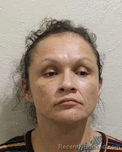 Mugshot of MARTINA ROSALIA MONREAL booked in McClain County, Oklahoma on July 10, 2026