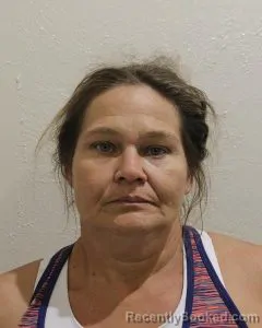 Mugshot of SHEILA ROSE ERWIN booked in McClain County, Oklahoma on August 4, 2026